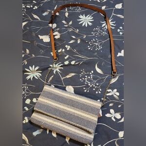 Market & Spruce Woven Clutch